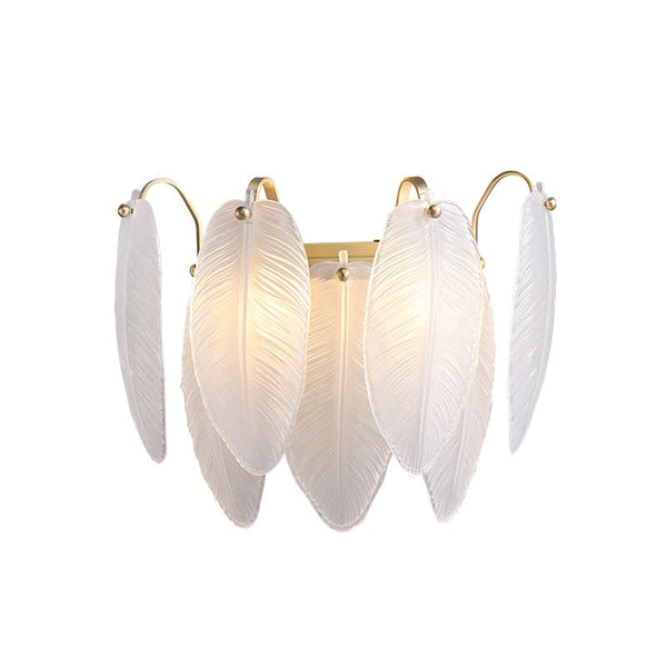 Thehouselights-Feather-shaped Wall Sconce-Wall Lights--
