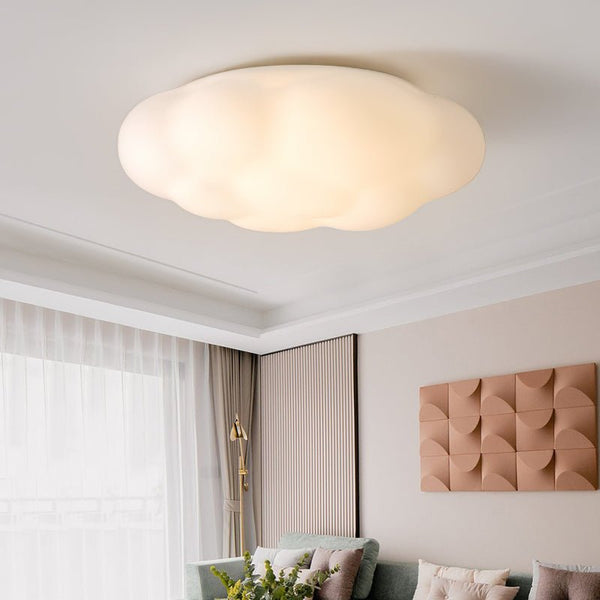 Thehouselights-Fluffy Cloud LED Ceiling Light Fixture for Kids-Ceiling Light--
