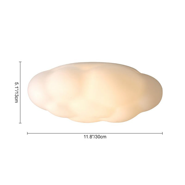 Thehouselights-Fluffy Cloud LED Ceiling Light Fixture for Kids-Ceiling Light--