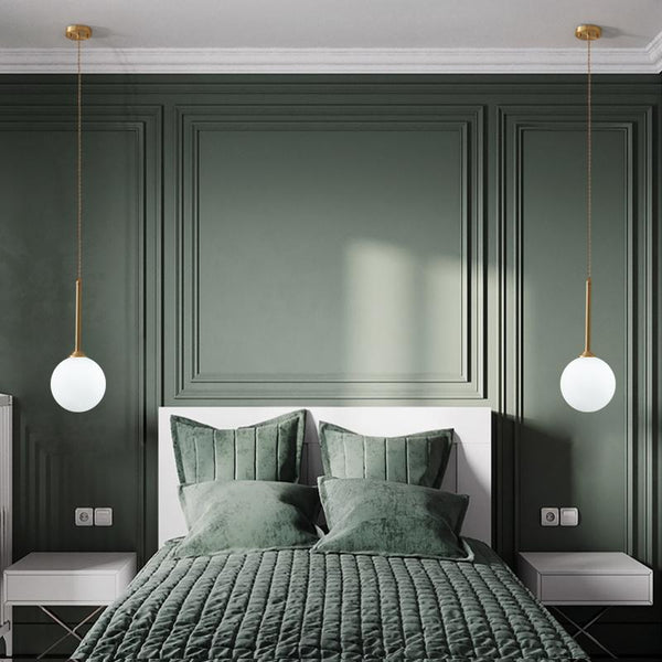 Thehouselights-Geometric Opal Globe Pendant Lighting-Pendant--