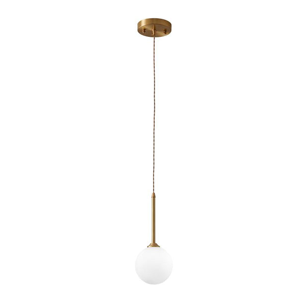 Thehouselights-Geometric Opal Globe Pendant Lighting-Pendant--