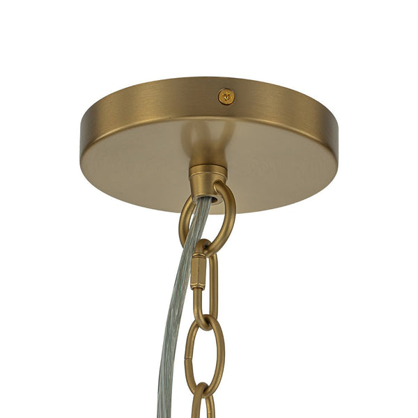 Thehouselights-Glam Cluster Grape Ribbed Glass Bubble Chandelier-Chandelier-Brass-