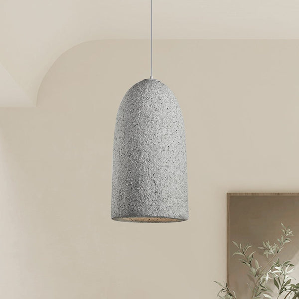 Thehouselights-Handmade Bullet Bell Pendant Light-Pendant-Light Grey-