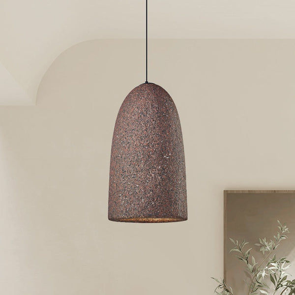 Thehouselights-Handmade Bullet Bell Pendant Light-Pendant-Red-