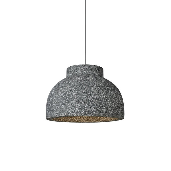 Thehouselights-Handmade Speckled Dome Pendant Light-Pendant-Light Gray-
