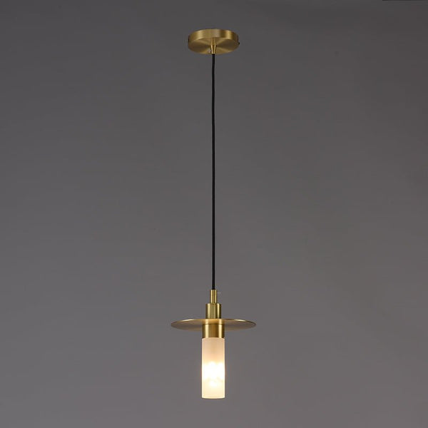 Thehouselights-Hat Plate Shape Pendant Light-Pendant--