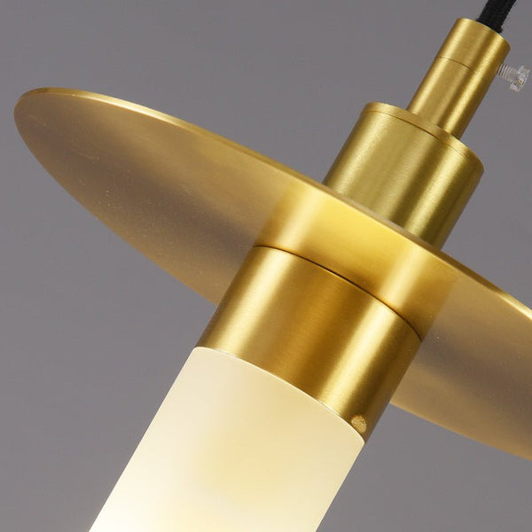 Thehouselights-Hat Plate Shape Pendant Light-Pendant--