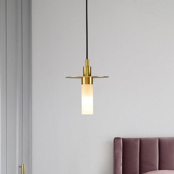 Thehouselights-Hat Plate Shape Pendant Light-Pendant--