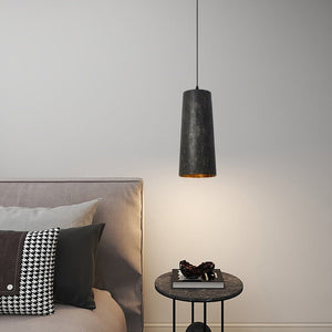 Thehouselights-Industrial Wabi-Sabi Steel Cylinder Pendant Light-Pendant--