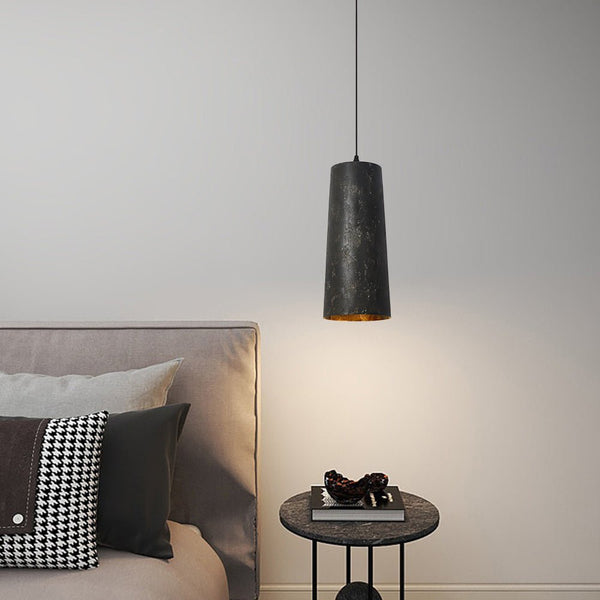 Thehouselights-Industrial Wabi-Sabi Steel Cylinder Pendant Light-Pendant--