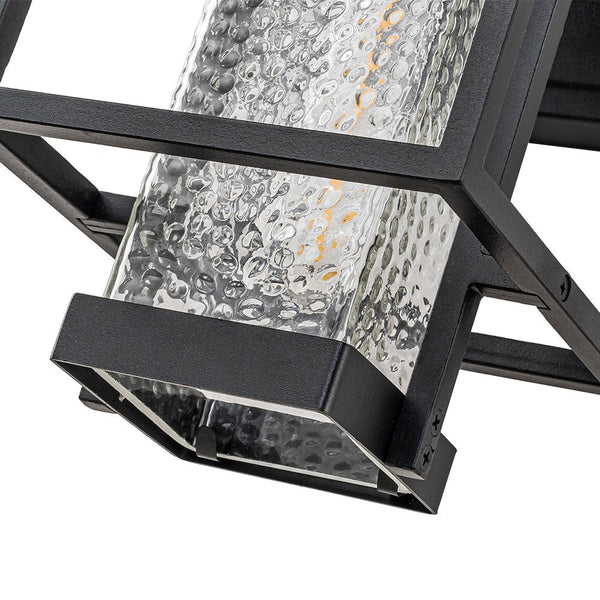 Thehouselights-IP23 Hammer Cage Outdoor Wall Sconce-Wall Lights-2 Pack-