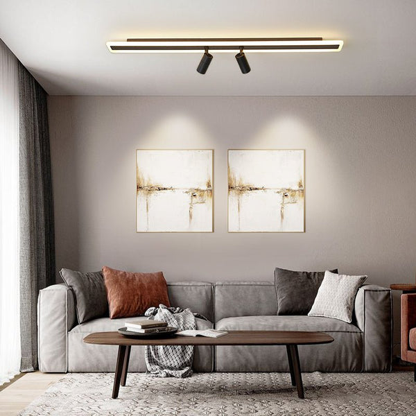 Thehouselights-LED Black Spot Light Track Light Ceiling Light-Ceiling Light--