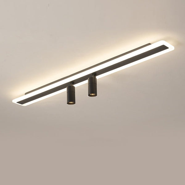 Thehouselights-LED Black Spot Light Track Light Ceiling Light-Ceiling Light--