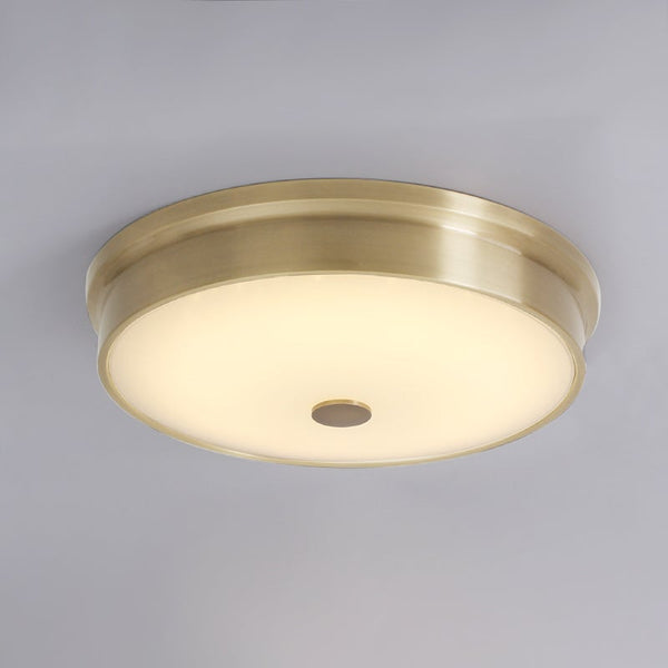 Thehouselights-LED Gold Glass Flush Mount Ceiling Lights-Ceiling Light--