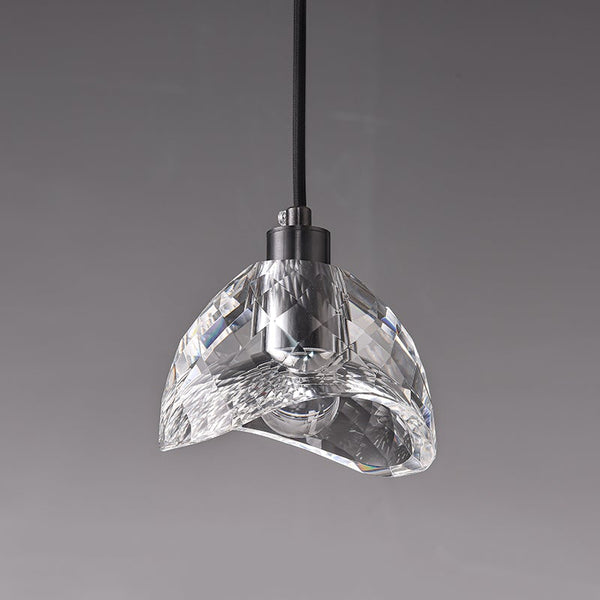 Thehouselights-LED Pendant Light in Glass Bowl Shade-Ceiling Light--