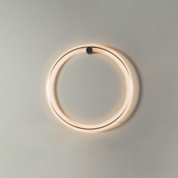 Thehouselights-LED Round Circle Ring Wall Sconce-Wall Lights--