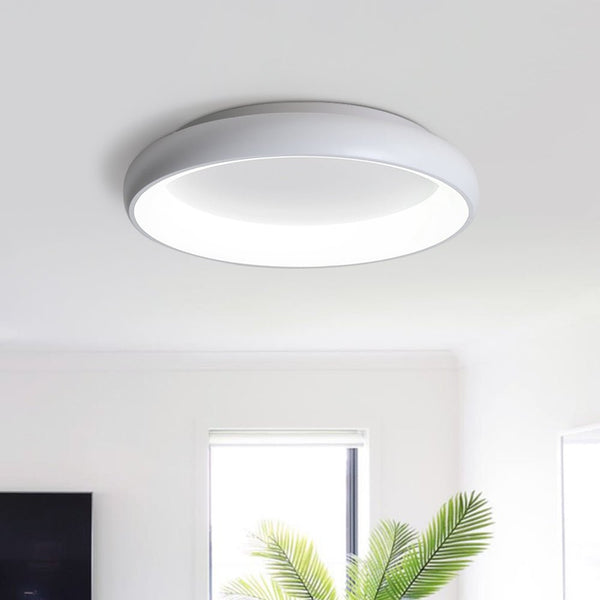 Thehouselights-LED Round Flush Mount Ceiling Light-Ceiling Light-Cool White-