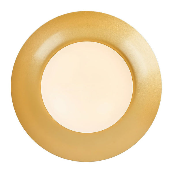 Thehouselights-LED Saucer Flush Mount with Acrylic Diffuser-Ceiling Light-Cool White-
