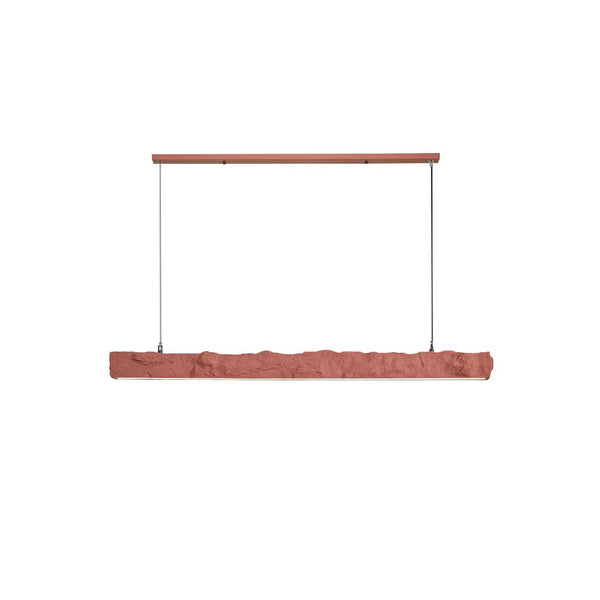 Thehouselights-LED Strip Linear Statement Pendant Light-Pendant-Red-90 cm.