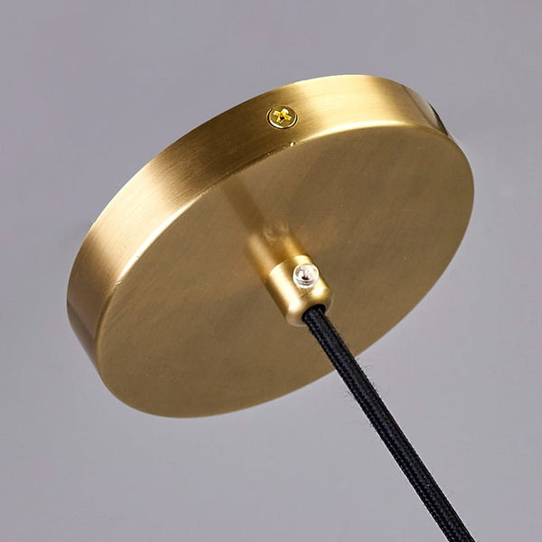 Thehouselights-Linear Crystal Pendant Light in Gold-Pendant--