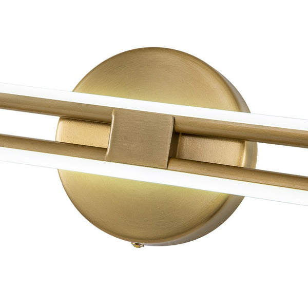 Thehouselights-Linear LED Flush Mount Ceiling Light-Ceiling Light-Nickel-60 CM