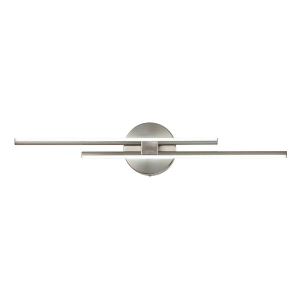 Thehouselights-Linear LED Flush Mount Ceiling Light-Ceiling Light-Nickel-60 CM