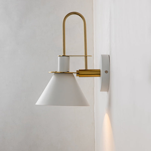 Thehouselights-Mid-Century Modern Industrial Look Matte Black Wall Lamp-Wall Lights-Green-