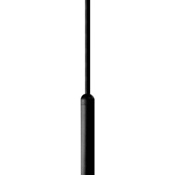 Thehouselights-Mid-Century Modern Mini Single Opal Globe Pendant Light-Pendants-Black-