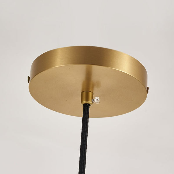 Thehouselights-Minimalist 1-light Crystal Pendant Light-Pendant--