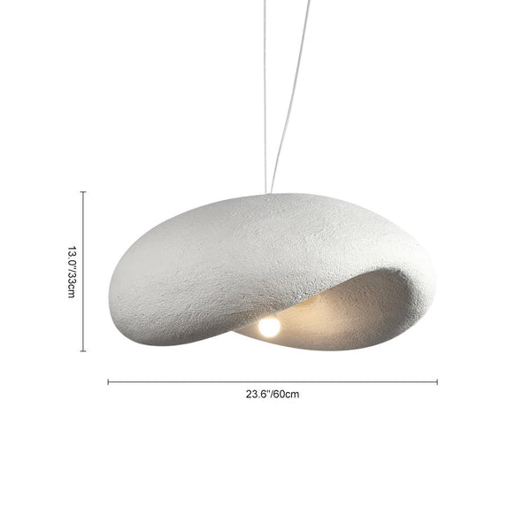Thehouselights-Minimalist Handmade Imitation Roughcast Pendant Light-Pendant-L-