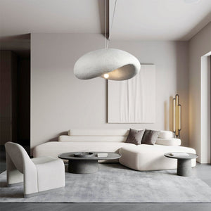 Thehouselights-Minimalist Handmade Imitation Roughcast Pendant Light-Pendant-L-