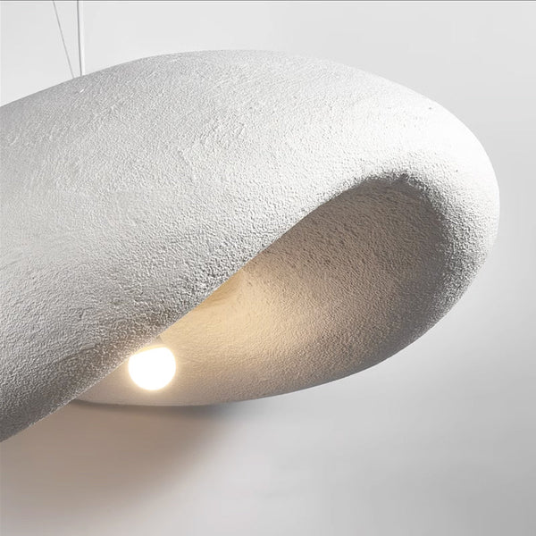 Thehouselights-Minimalist Handmade Imitation Roughcast Pendant Light-Pendant-L-