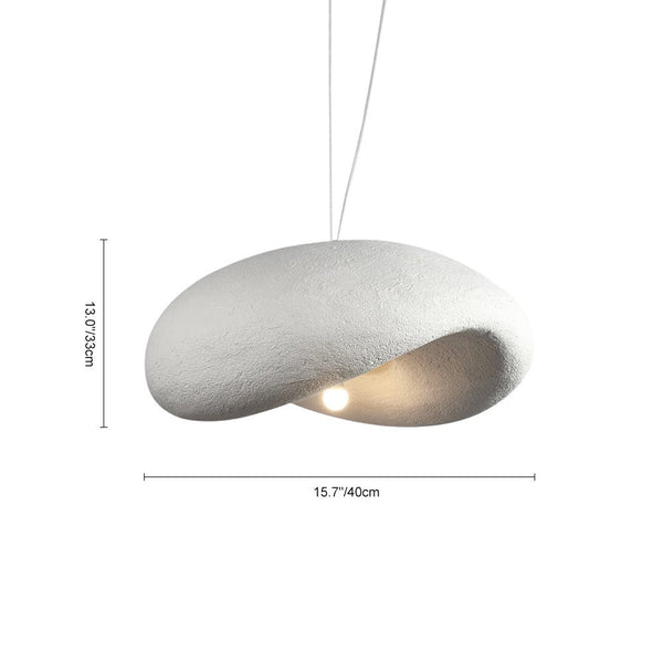 Thehouselights-Minimalist Handmade Imitation Roughcast Pendant Light-Pendant-L-