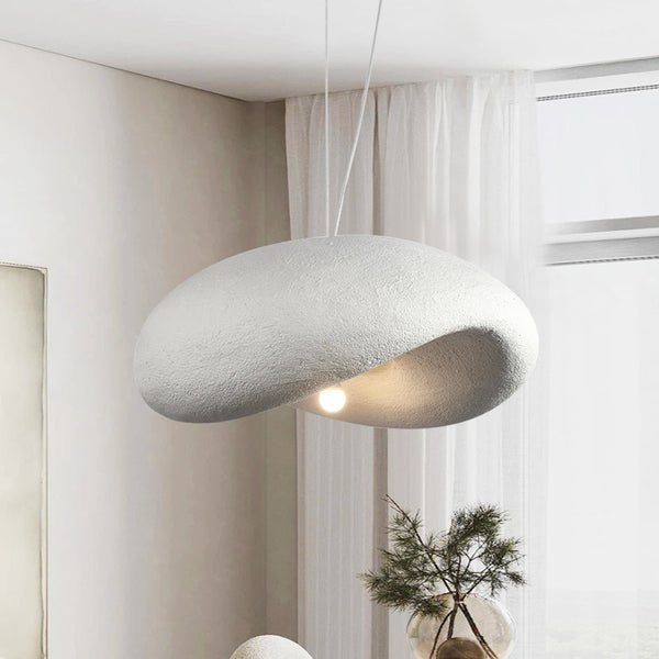 Thehouselights-Minimalist Handmade Imitation Roughcast Pendant Light-Pendant-M-
