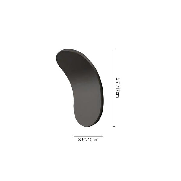 Thehouselights-Minimalist Modern Wall Sconce in Black/White Finish-Wall Lights-White-