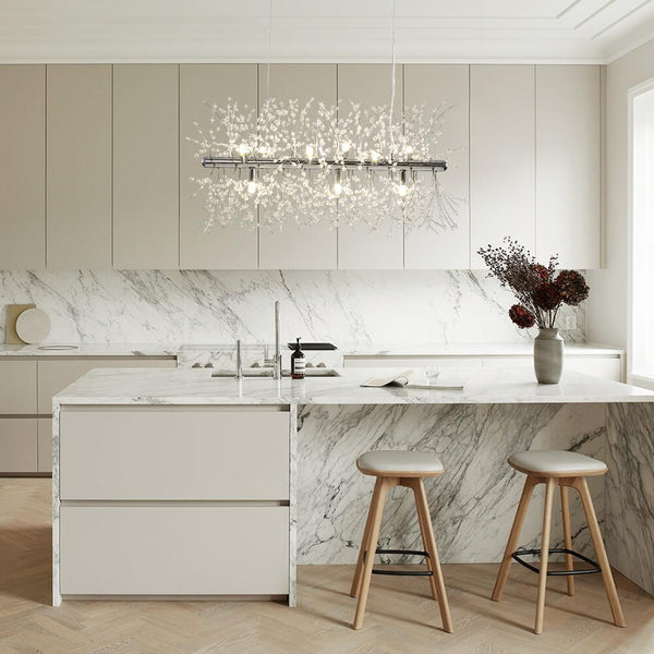 Thehouselights-Modern 9-Light Crystal Chandelier-Chandelier-Chrome-
