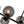 Thehouselights-Modern Clear Glass Globe Kitchen Island Chandelier-Chandelier-Black-