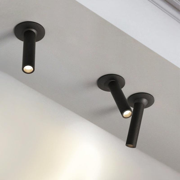 Thehouselights-Modern COB Ceiling Light Track Light Spot Light-Ceiling Light-Black-