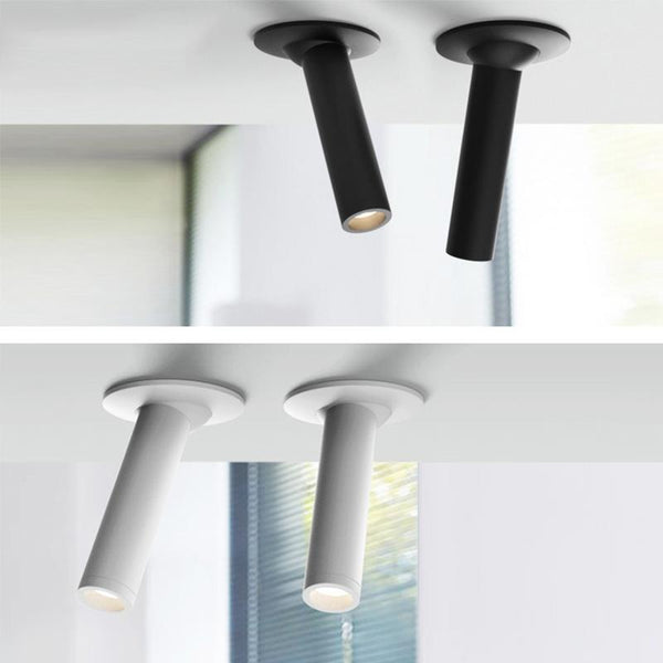Thehouselights-Modern COB Ceiling Light Track Light Spot Light-Ceiling Light-Black-
