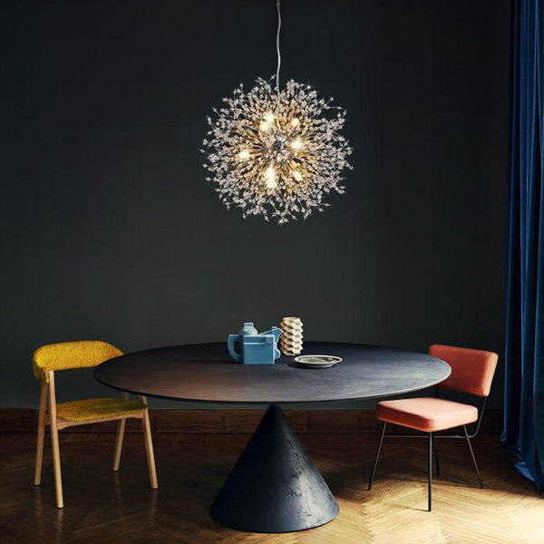 Thehouselights-Modern Crystal Sputnik Chandelier-Chandelier-12Lt-Gold