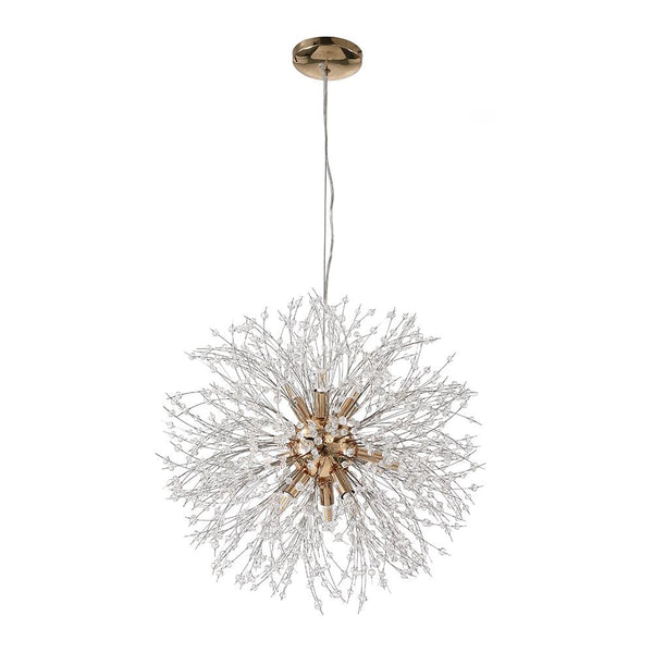 Thehouselights-Modern Crystal Sputnik Chandelier-Chandelier-12Lt-Gold