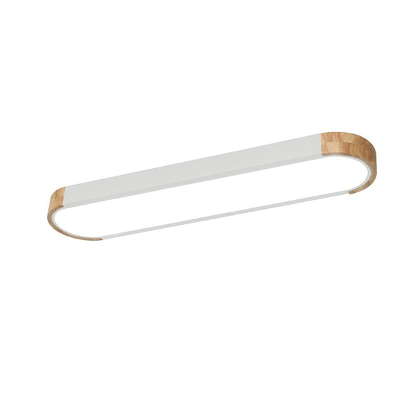 Thehouselights-Modern Dimmable Integrated LED Ceiling Light-Flush Mount-White-