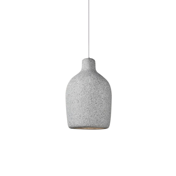 Thehouselights-Modern Industrial Vase-Shaped Pendant Light-Pendant-Light Gray-