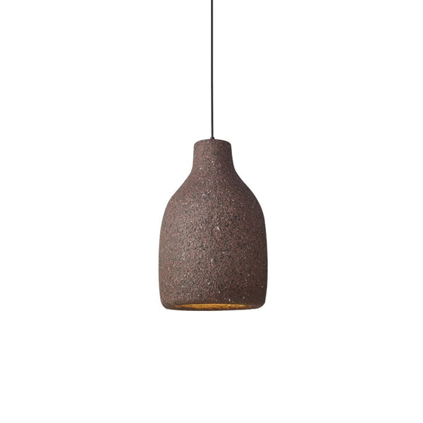 Thehouselights-Modern Industrial Vase-Shaped Pendant Light-Pendant-Light Gray-