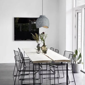 Thehouselights-Modern Industrial Wabi-Sabi Style Pendant Light-Pendant-Gray-