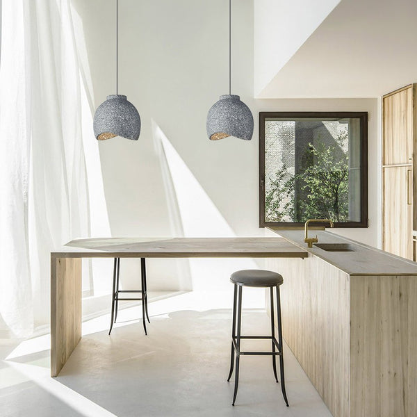 Thehouselights-Modern Industrial Wabi-Sabi Style Pendant Light-Pendant-Gray-