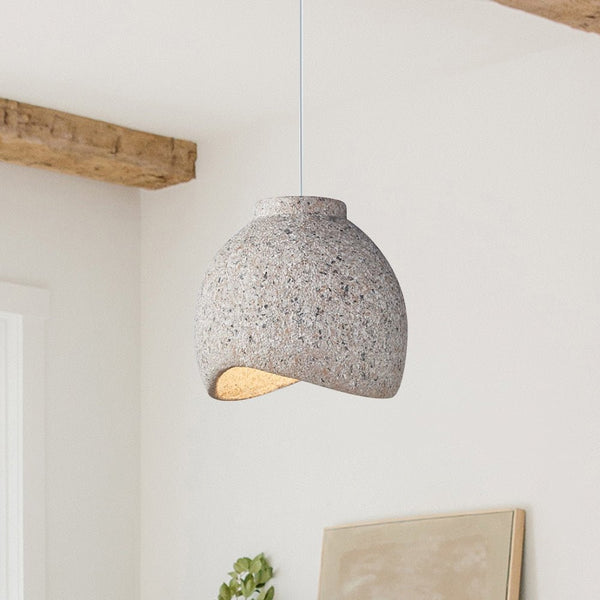 Thehouselights-Modern Industrial Wabi-Sabi Style Pendant Light-Pendant-Red-
