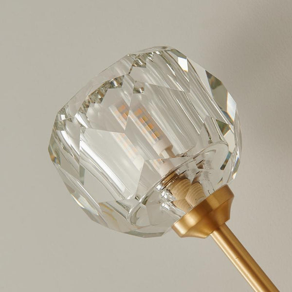 Thehouselights-Needle Wall Sconce with Crystal Shade-Wall Lights--