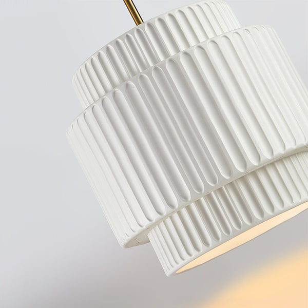 Thehouselights-Nordic Cream Style Layer Ceramic Pendant Light-Pendant-Green-