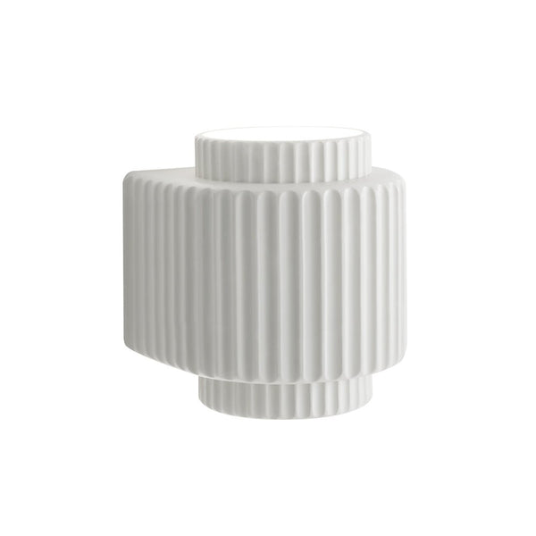 Thehouselights-Nordic Cream Style Layer Ceramic Wall Sconce-Wall Lights-Beige-